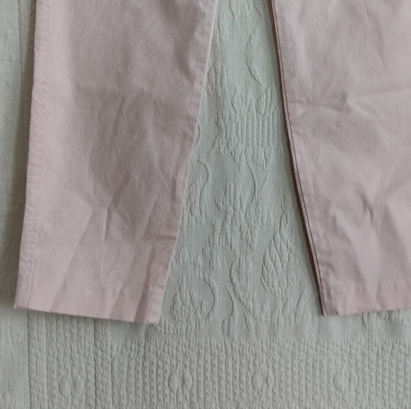 Old Navy Pastel Pink Ankle Jeans Cropped Spring Femme Barbie Doll NWT Mid Size - Picture 4 of 13